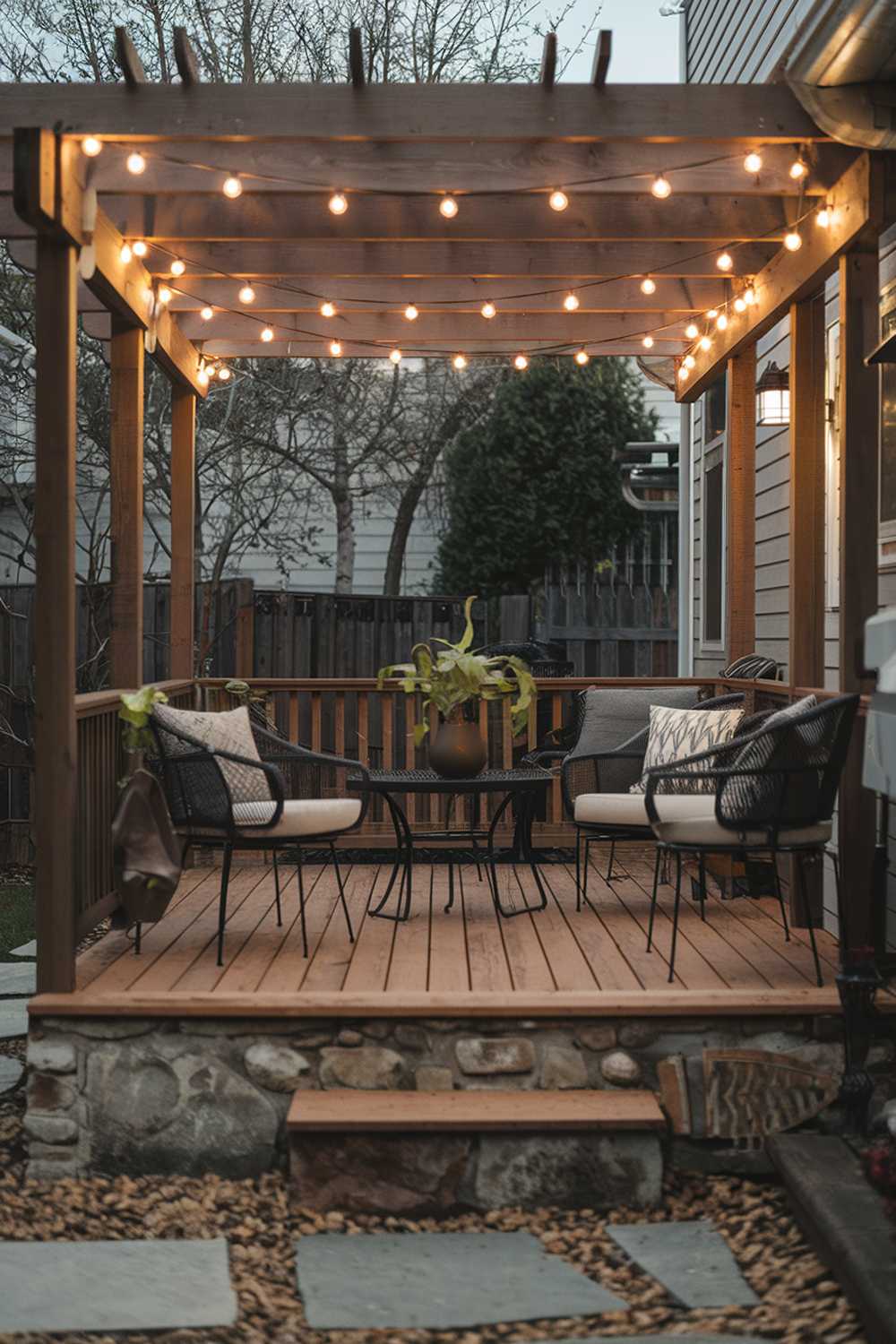 A small patio idea